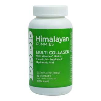 Himalayan Gummies Multi Collagen with Vitamin C, Biotin, Chondroitin and Hyaluronic Acid For Men And Women (30 Gummies)