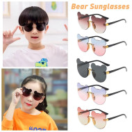 Cartoon Bear Shape Sunglasses for Kids