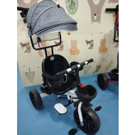 Tricycle for Kids with Parental Control Sun Proof Canopy