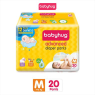 Babyhug Advanced Pant Style Baby Diapers Medium - 20 Pieces